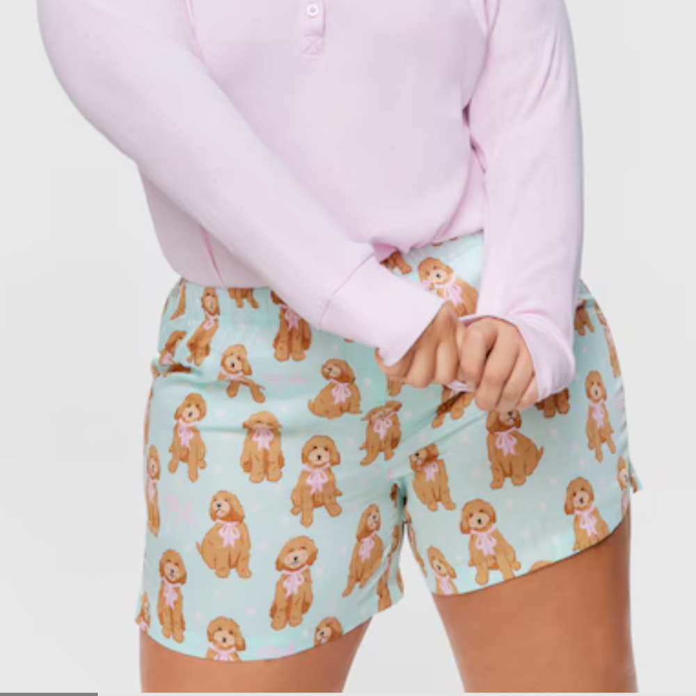 Peter‎ Alexander Women's Pajamas Sleepwear Shorts Dogs Size XL NWOT